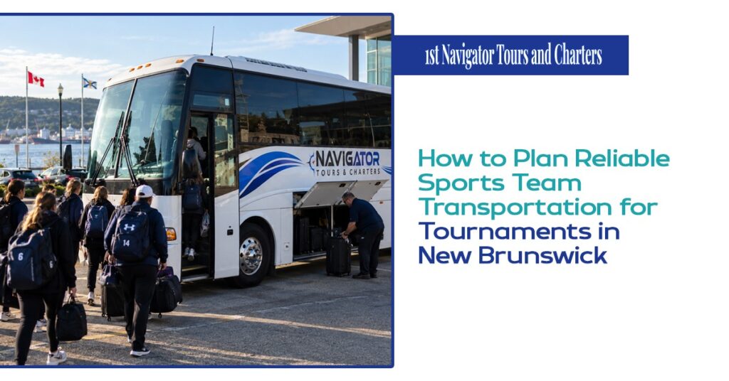 Sports team transportation in New Brunswick